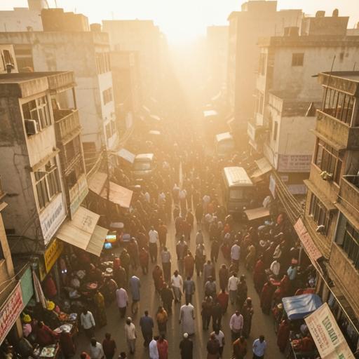 Delhi cityscape